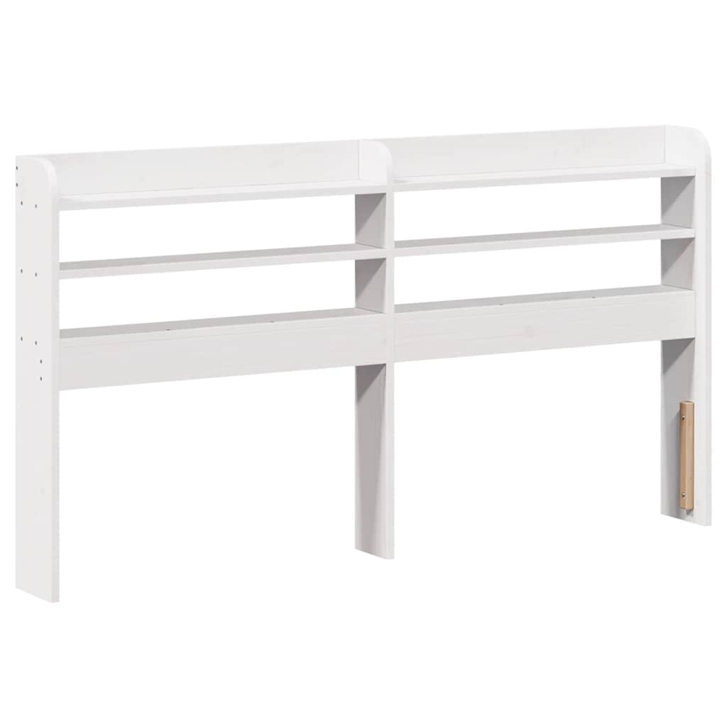 Bed Frame without Mattress White 100x200 cm Solid Wood Pine